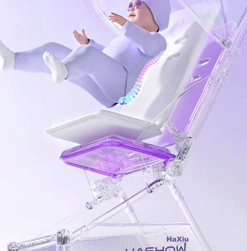 HaXiu X3pro Explorer Baby Pocket Stroller Foldable Lightweight Convertible Toddler Pram 20