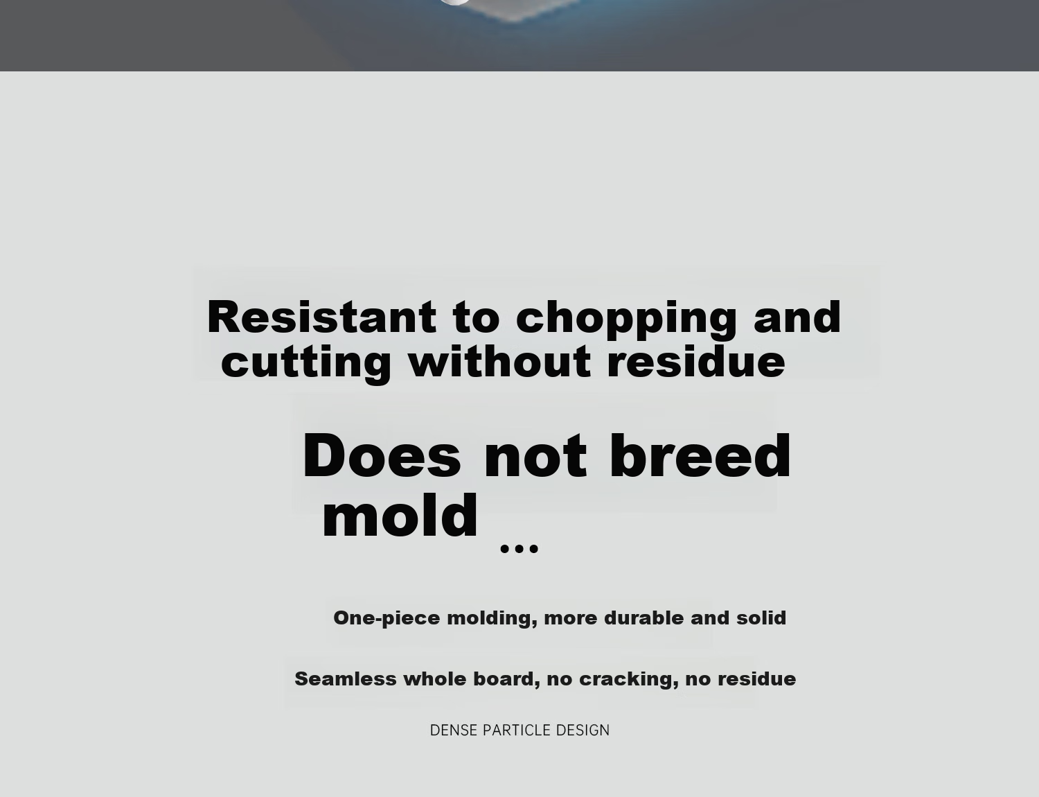 Momi Premium PE Plastic Cutting Board Round Anti-Mold Thickened Chopping Board for Meat and Cooked Food Household Use 23