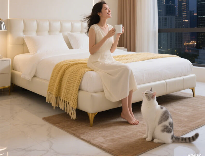 HSOS AI Voice-Controlled Smart Invisible Fan Light for Bedroom And Dining Room, Ceiling-Mounted Quiet Variable-Speed Electric Fan Pendant Light 40