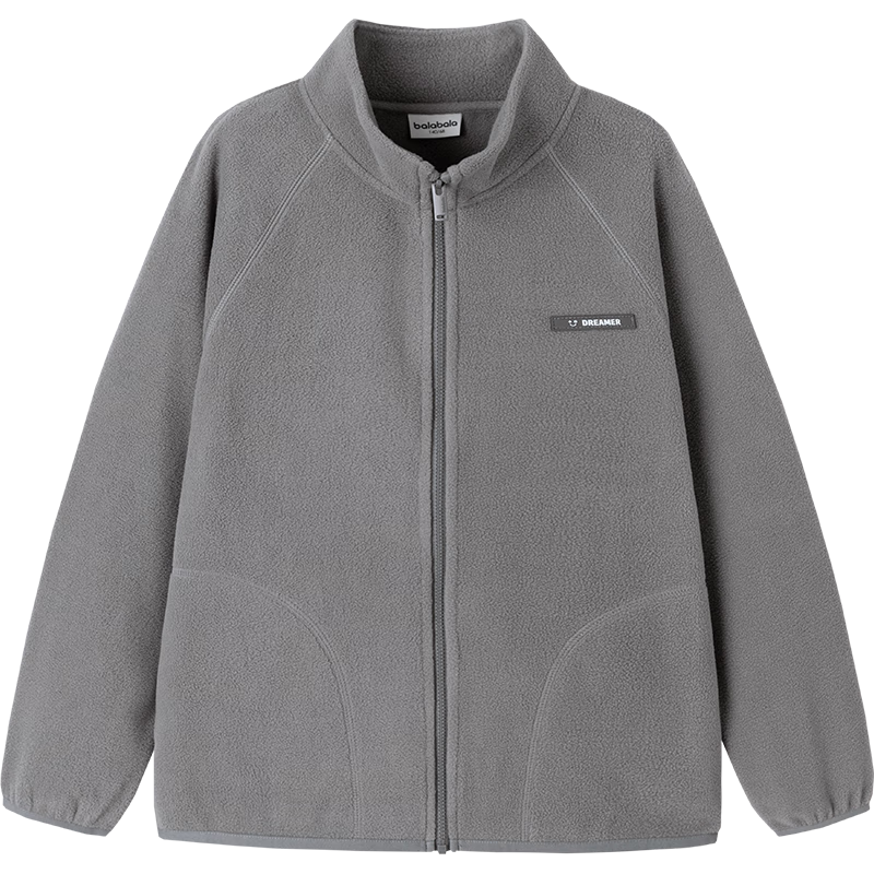 BALABALA Kids Fleece Anti-Static Winter Jacket 2025 Unisex Children Outerwear [Mall Edition] 202425105202