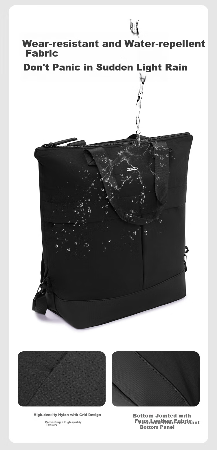 JD Jingzao Black Warrior Handheld Tote Bag Sports Backpack Laptop Bag Commuter Travel School Bag 10