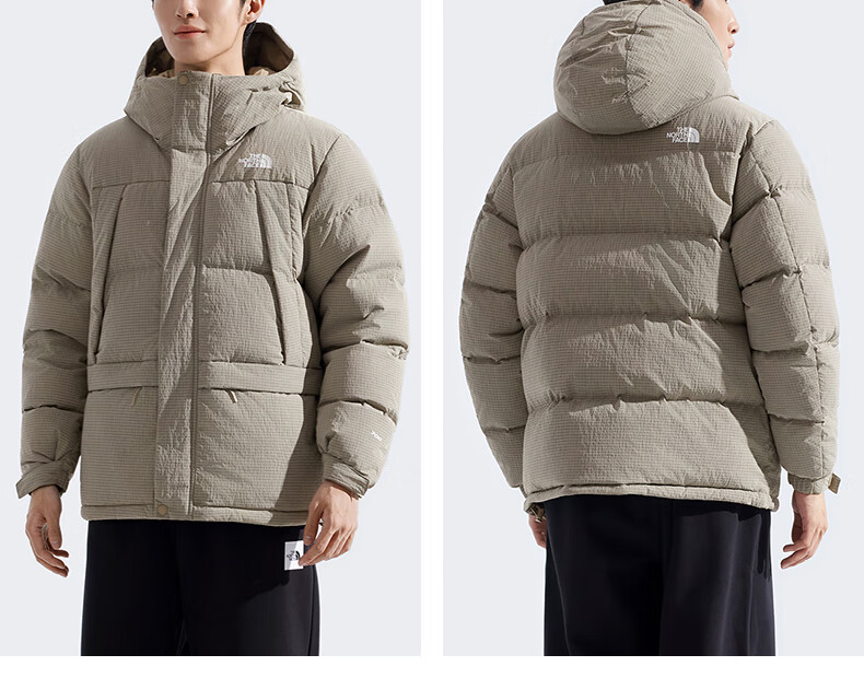 The North Face Men's Windproof 700 Fill Power Goose Down Jacket 8DUJ Black/JK3 2XL 6