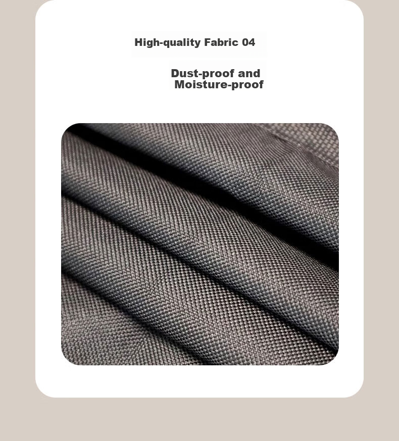 Pangdaidai Large Capacity Moving Luggage Bags Packing Bags for Clothes And Quilts Storage, 3 Pieces, Non-Woven Fabric, 80*57*26cm 6