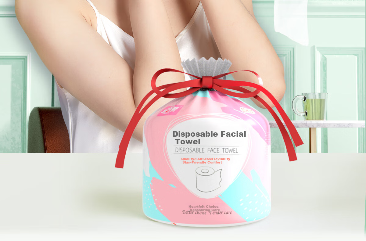 Ankexin Hanging Facial Cleansing Wipes, Soft And Fluffy, for Dry And Wet Use, Extra Large And Thick, Disposable Facial Cleansing Wipes, 200 Sheets*2 Packs 6
