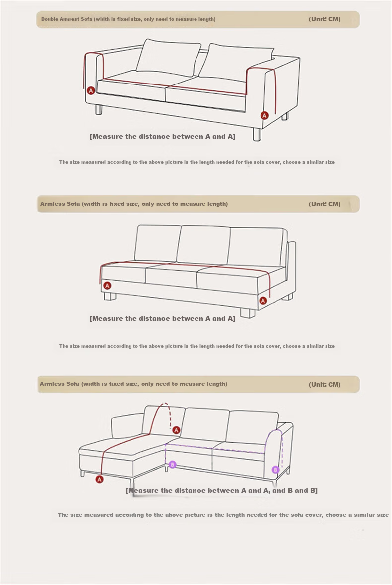 Wuyinliangpin Ice Silk Cooling Sofa Cover, Summer Sofa Slipcover, Non-Slip Sofa Pad, Cover Cloth, 180*380, Light Blue 12