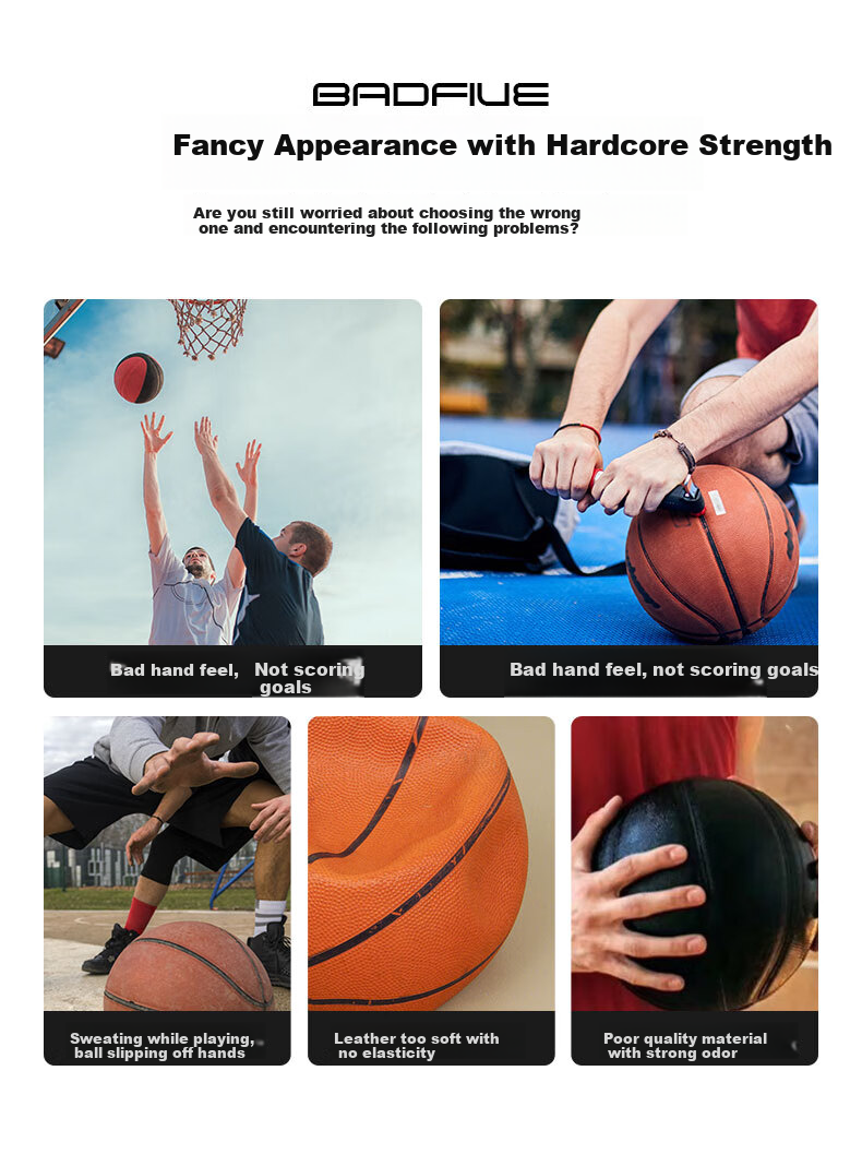 Li-Ning Basketball, Size 7, Adult Competition, Indoor And Outdoor Use, Non-Slip, Wear-Resistant, for Cement Courts, Youth Standard Size 7 Basketball, Blue Color 2