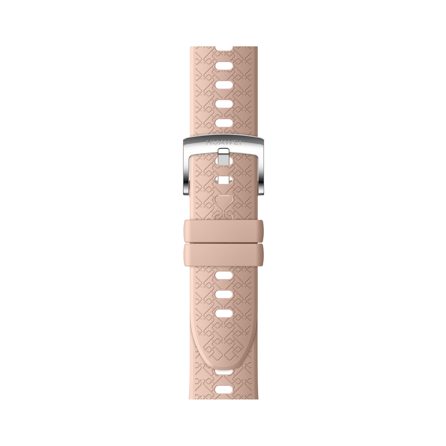 HUAWEI WATCH 5 Qixia Pink, Fluoroelastomer Watch Strap, Size M, 18mm, Compatible with WATCH 5 42mm