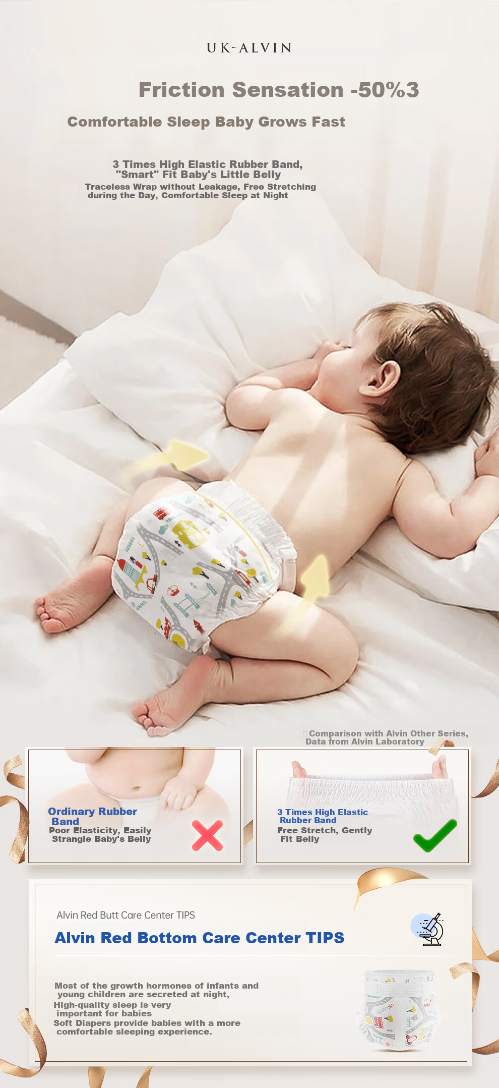 Alvin Royal Premium Diapers Trial Pack XL Size 3 Pieces - Brand Direct Supply, Trusted Quality 3