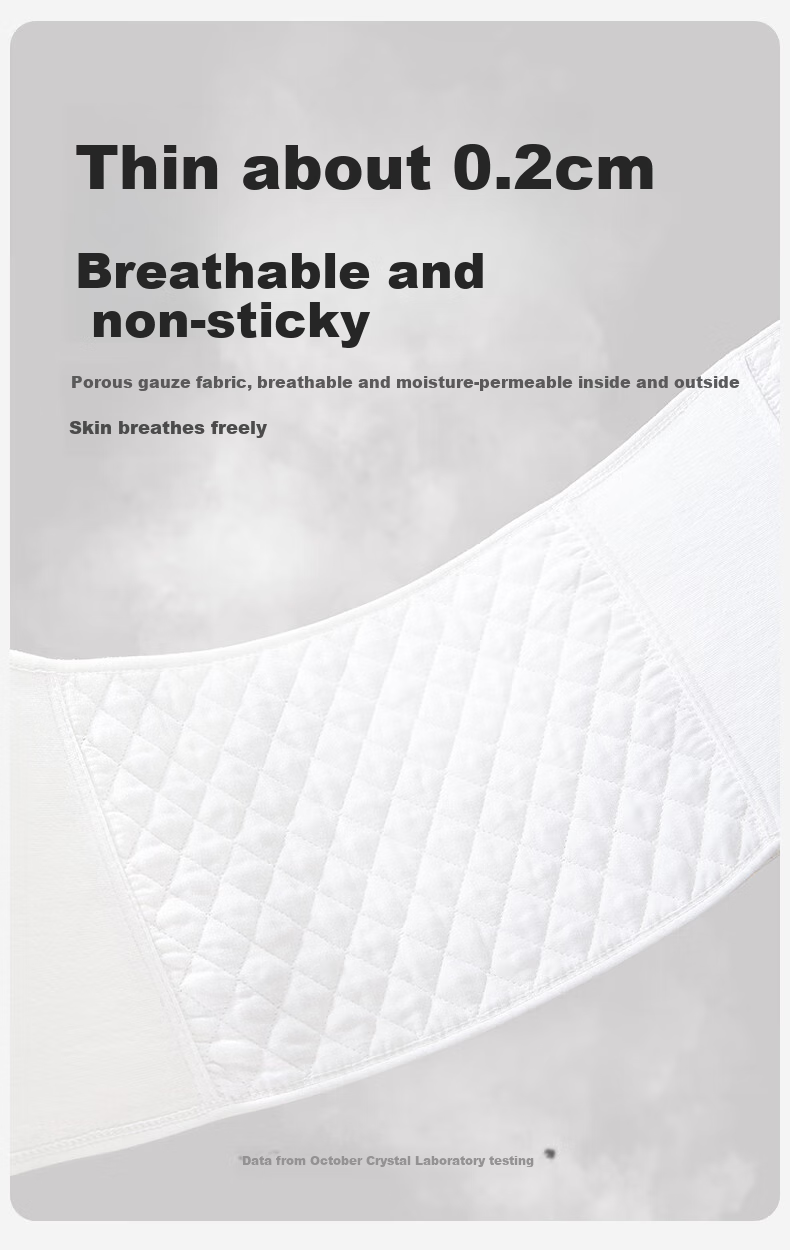 Shiyuejiejing Postpartum Belly Wrap, Maternity Shaping Belt for C-Section And Natural Delivery, Universal Gauze Bandage, Basic White Style, Size M 7