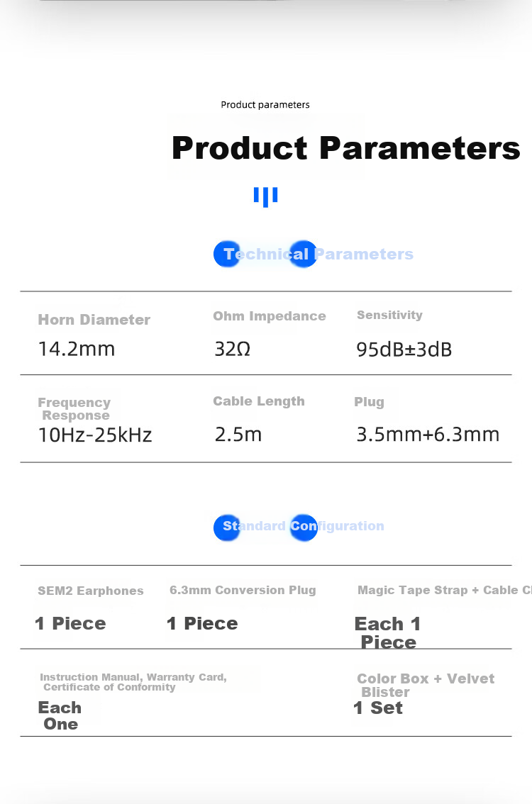ISK SEM6S In-Ear Professional Monitoring Headphones, High-Fidelity HIFI Live Streaming Recording Studio Karaoke/gaming/music Listening Earbuds, Real-Time Lossless Wired Headphones 6