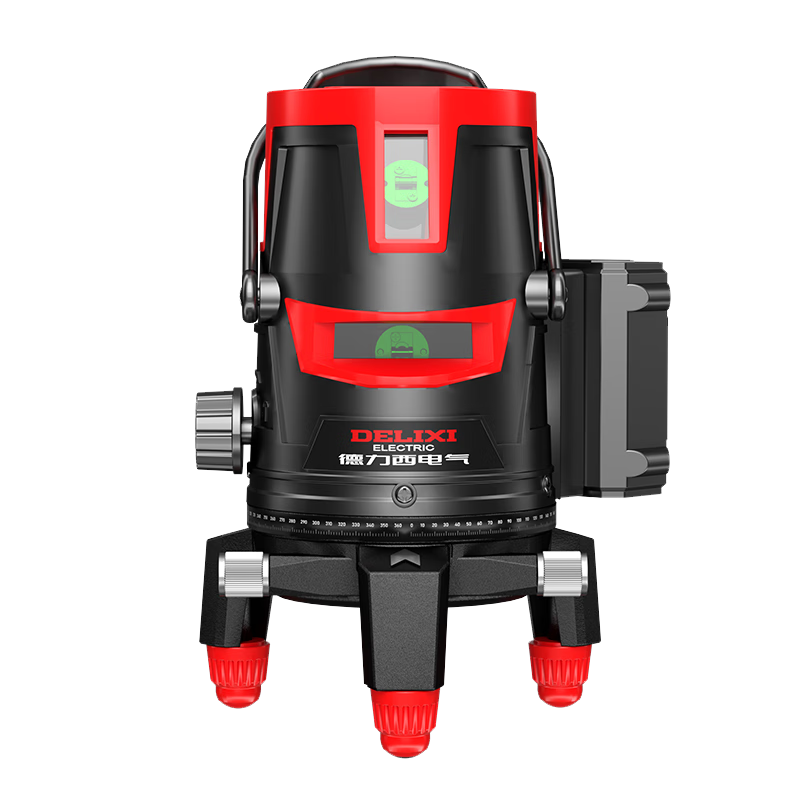 Delixi Electric 3-Line Infrared Level High-Precision Auto-Leveling Laser Fine Line Outdoor Strong Light Single Line Brand