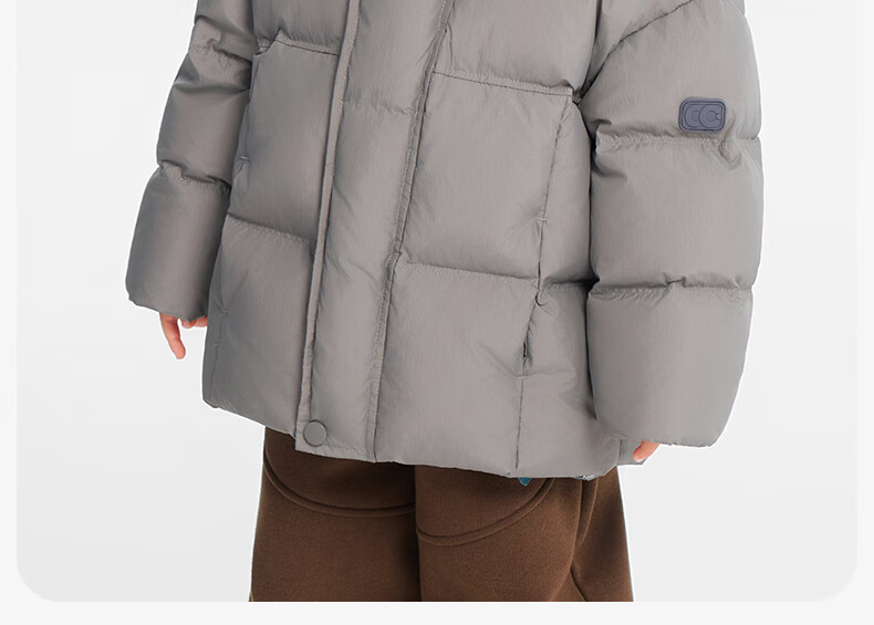 Ciciibear Baby Down Jacket Unisex Kids Winter Thickened Extreme Cold Warm Puffer Coat with Three-Proof Technology 3