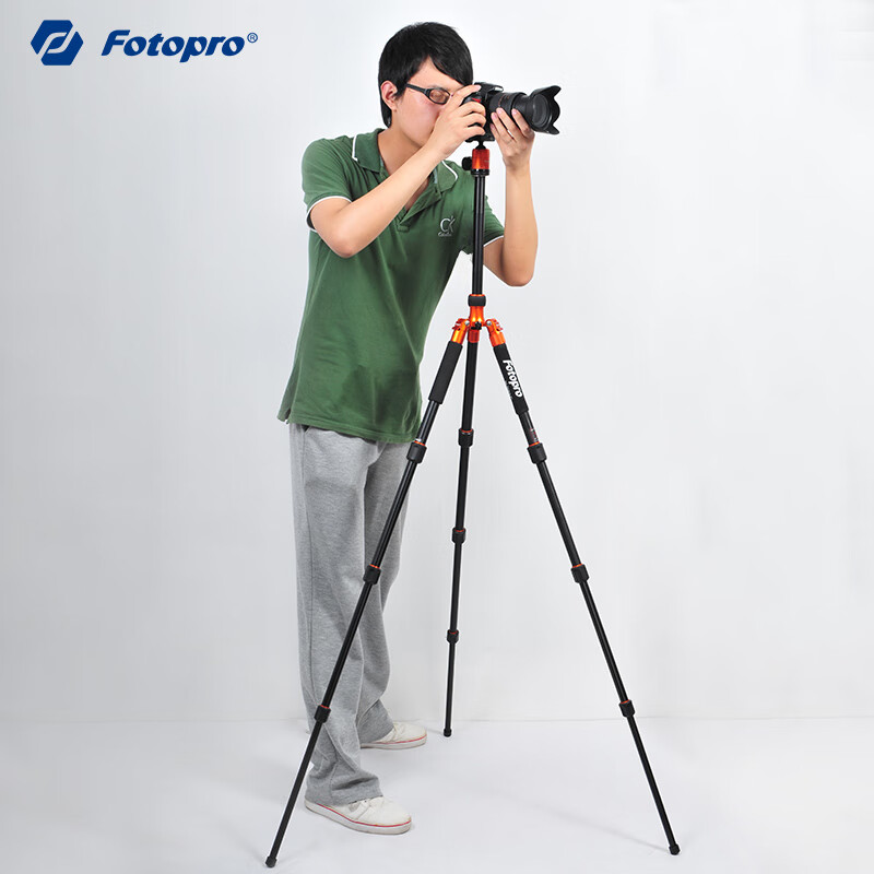 Штатив Fotopro C5-i, портативный, складной, регулируемый монопод, цифровой, с большой диафрагмой, высокой стабильностью, головка для цифровой камеры, штатив