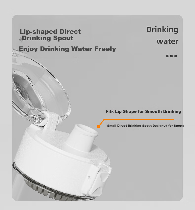 Fuguang Tritan Plastic Cup Sports Water Bottle for Men Women Students Portable Outdoor Water Bottle Shatterproof Large Capacity Summer Tumbler 3