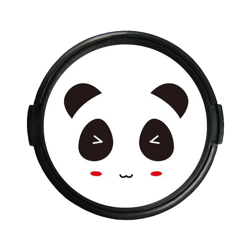 FAMUEccd Student Digital Camera with Panda Lens Cap Protective Cover Birthday Gift for Girls