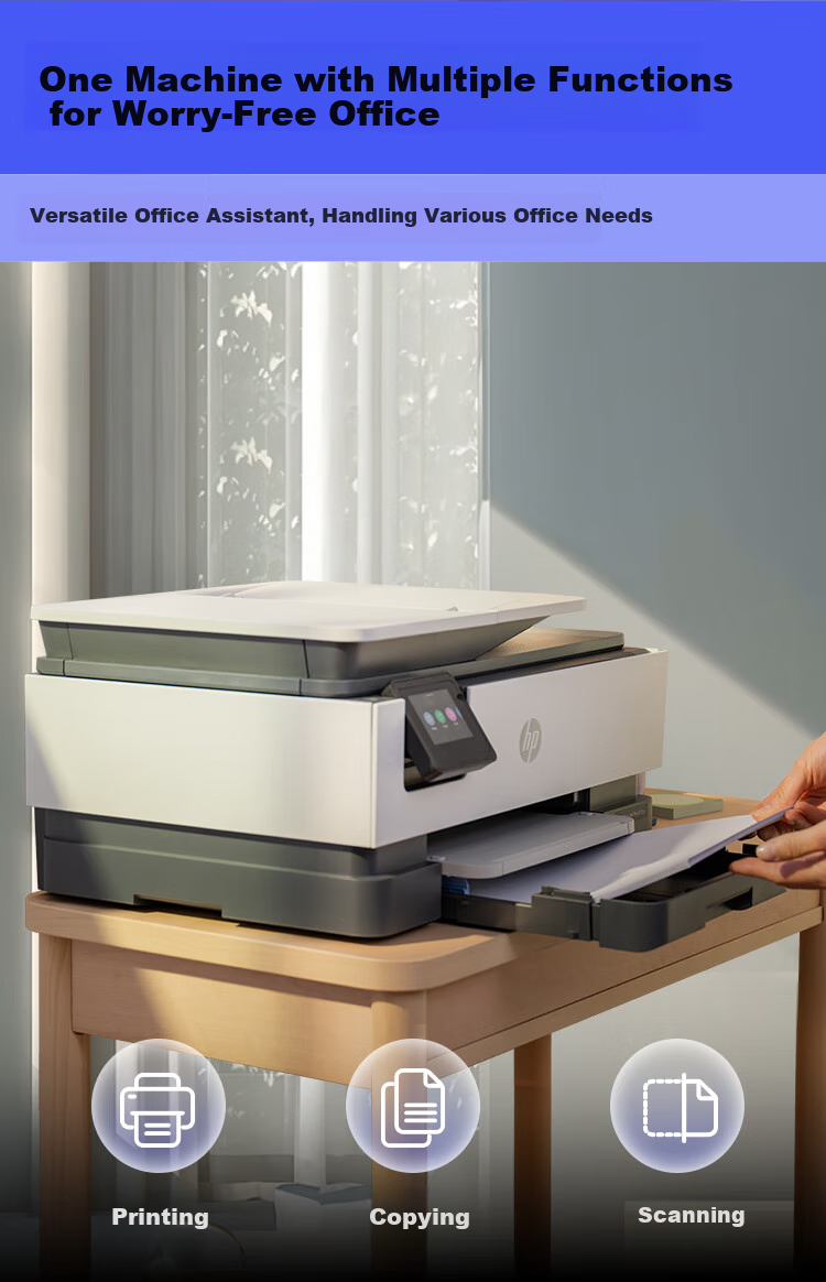 HP 8120 All-In Color Multifunction Printer (High-Speed Duplex Printing, WeChat Printing, Star Model) 3