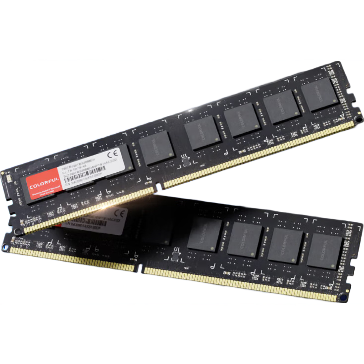 Colorful 4GB DDR3 1600 Desktop Memory, Puli Series, 1.35V Low Voltage