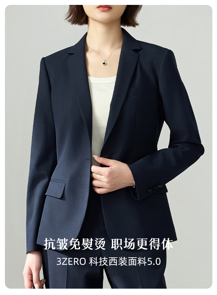 Miss Bird Women's Formal Blazer Suit Slim Fit Professional Interview Workwear Small Size Set 3