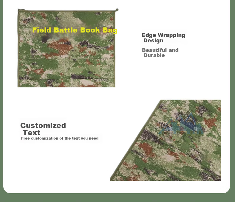 Anjiuxing Camouflage Waterproof Oxford Cloth Field Book Bag, Jungle Starry Sky Pattern, 85*50cm 5