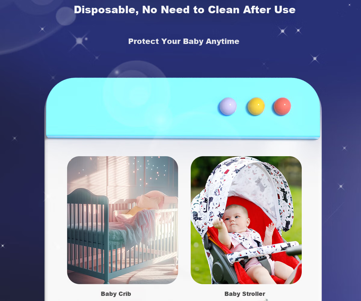 Ankexin Disposable Baby Changing Pads, Upgraded Version, 46 Pieces, 33*45cm, Soft And Skin-Friendly Care Pads for Newborns And Infants 19