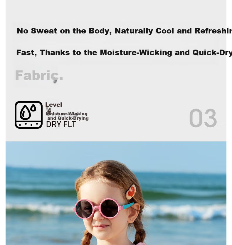 Beitaisi Children's Sun Protection Clothing, Summer Mesh Ice Silk Cool-Feeling, Boys And Girls UV Protection Garment, Breathable New Style Baby Jacket 6