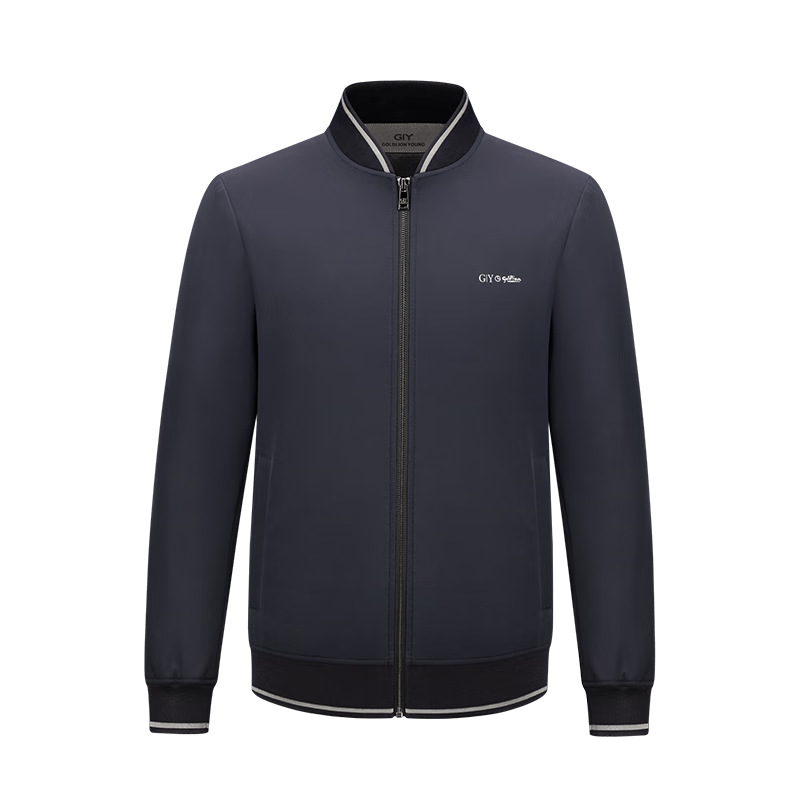 Goldlion GY Men's Autumn Winter Easy-Care Three-Proof Jacket JPB0133-MK132 Navy Blue XL