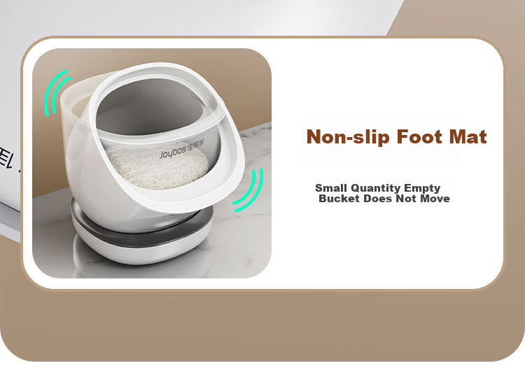 Jiabangshou Rice Container, 2026 New Model, Insect-Proof, Moisture-Proof Sealed Rice Storage Bin, Kitchen Utensil, Food-Grade Rice Bucket 13