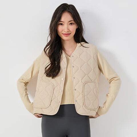 LangSha Women's Vest, New Style for Fall/Winter 2025, Warm Base Layer Vest, Fleece-Lined Inner Wear, Lightweight Layered Undershirt Vest