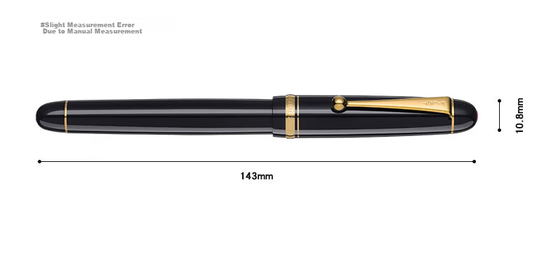 PILOT CUSTOM Guest 743 Fountain Pen, Business Office Gift for Leaders, Adult Fountain Pen, Signature Pen, F Nib Black FKK-3000R 1
