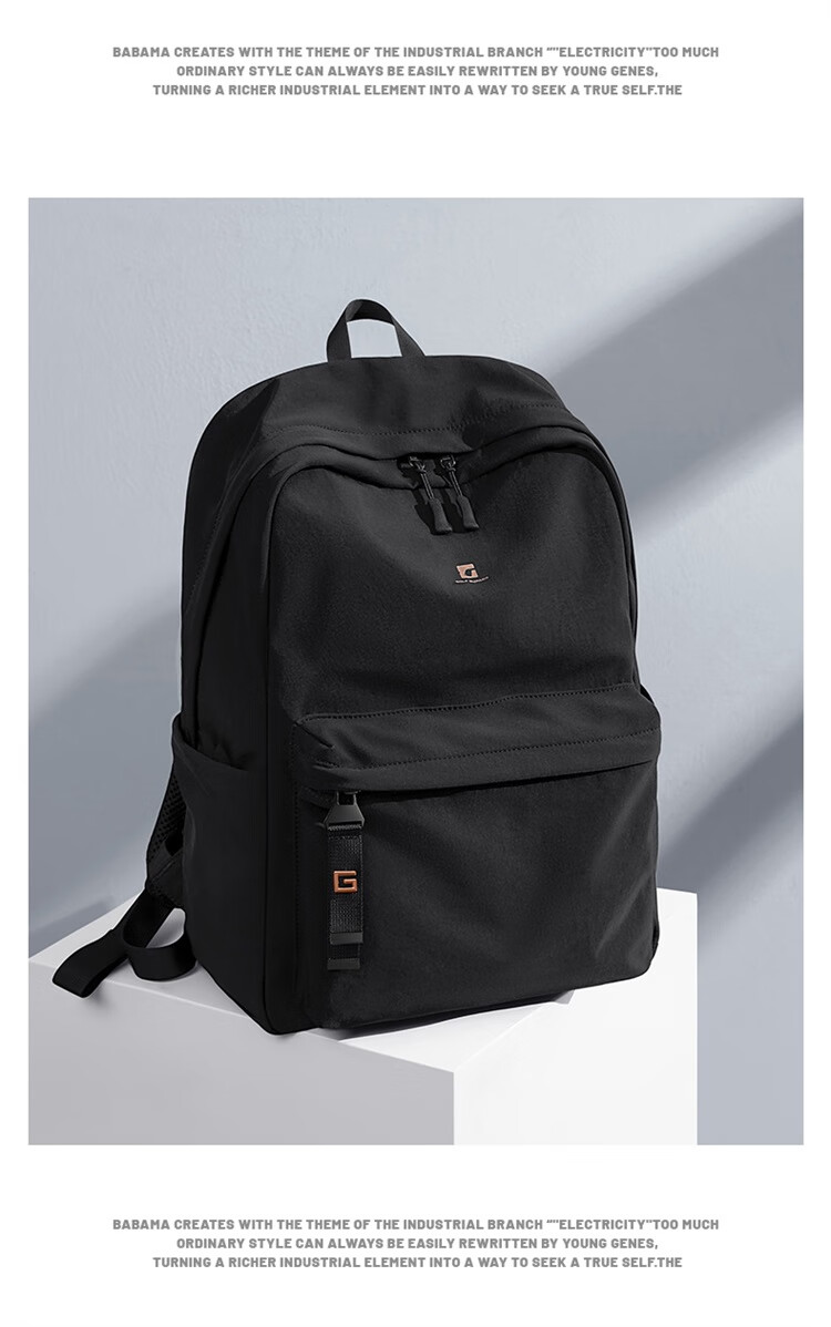GOLF Lightweight 13.3/14 Inch Laptop Backpack Unisex Travel School Bag 2