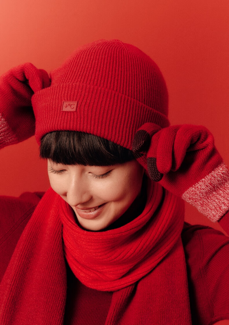 Bananain Red Project 501C Unisex Thermal Hat, Touchscreen Gloves, Neck Warmer, Scarf Autumn Winter Gift Box 5