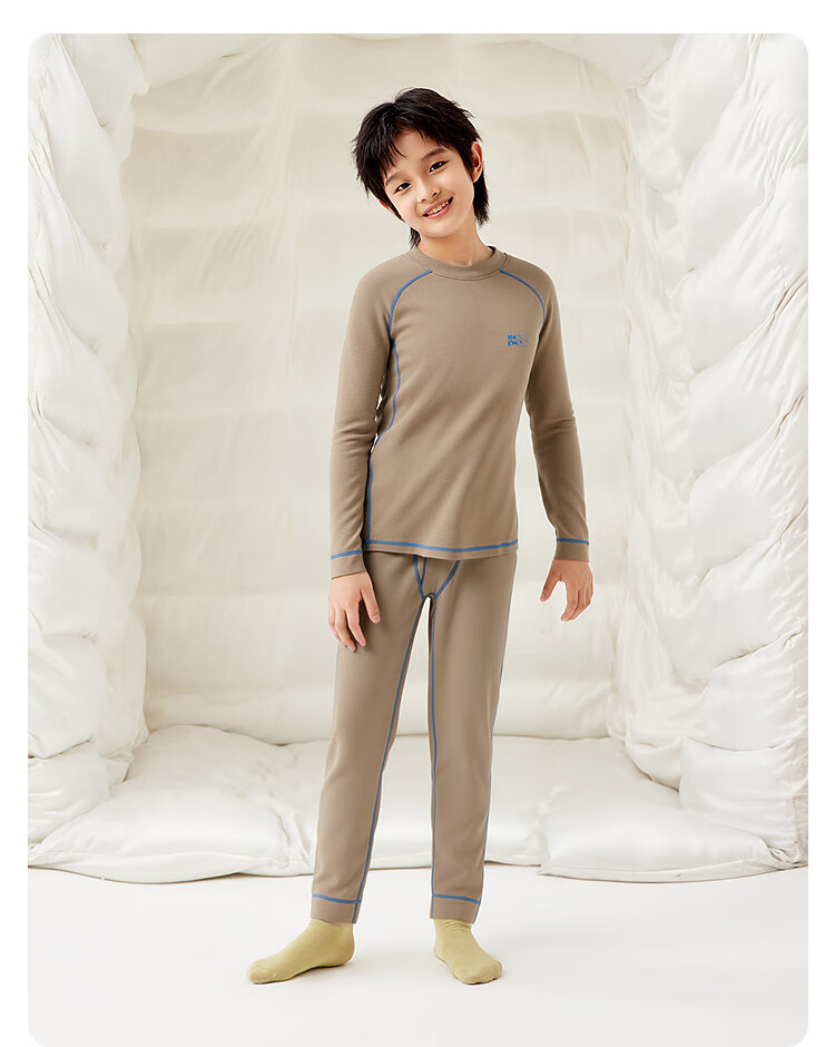 Balabala BalaOne Kids Underwear Set Boys Girls 2-Piece Autumn Winter 2025 Thermal 208425169204 7