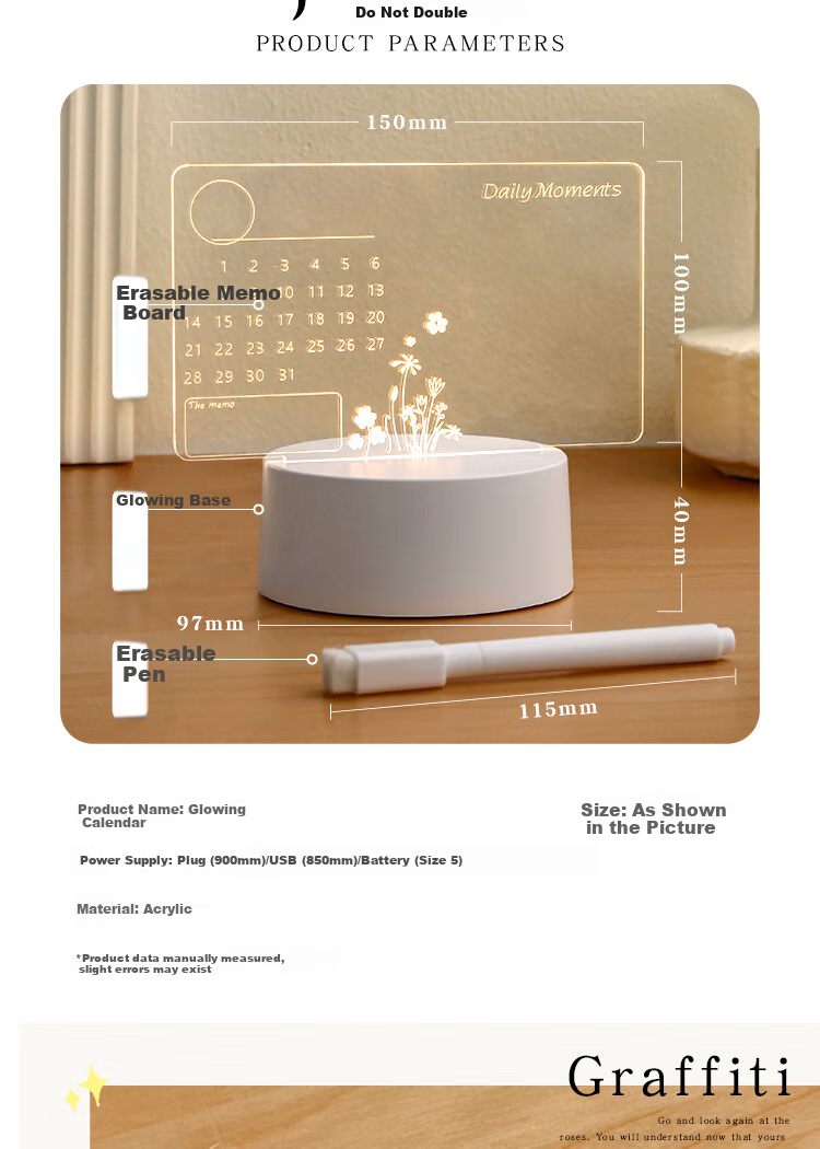 Class 3 Grade 2 [2027 High School Entrance Exam Countdown] 365-Day Calendar Desk Perpetual Calendar Self-Discipline Punch Card Memo Notebook Vertical Student Stationery Gift Blue 3