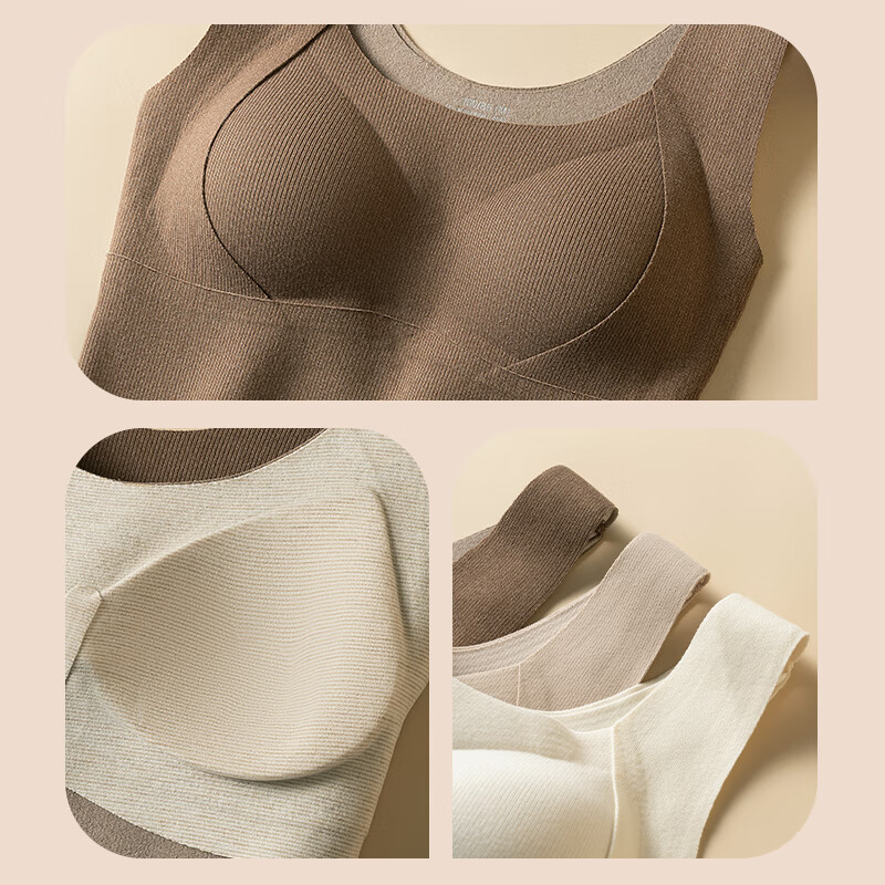 Herbal Original Color Women's Thermal Vest Brushed Fabric 25th Anniversary New with Chest Pad Mulberry Silk Temperature Locking Heating Far-Infrared Warm Uterus Integrated Vest