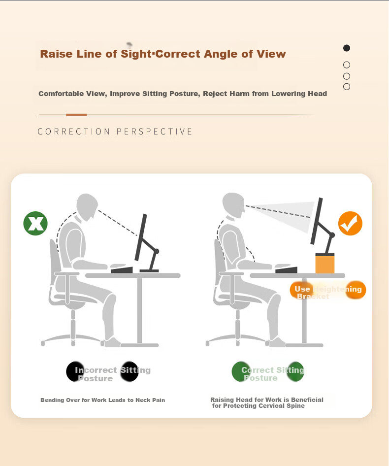 Beifang (Befon) Desktop Computer Monitor Riser, Laptop Riser, Office Storage Rack Base, Monitor Stand, Desktop Keyboard Organizer Shelf 71931 4