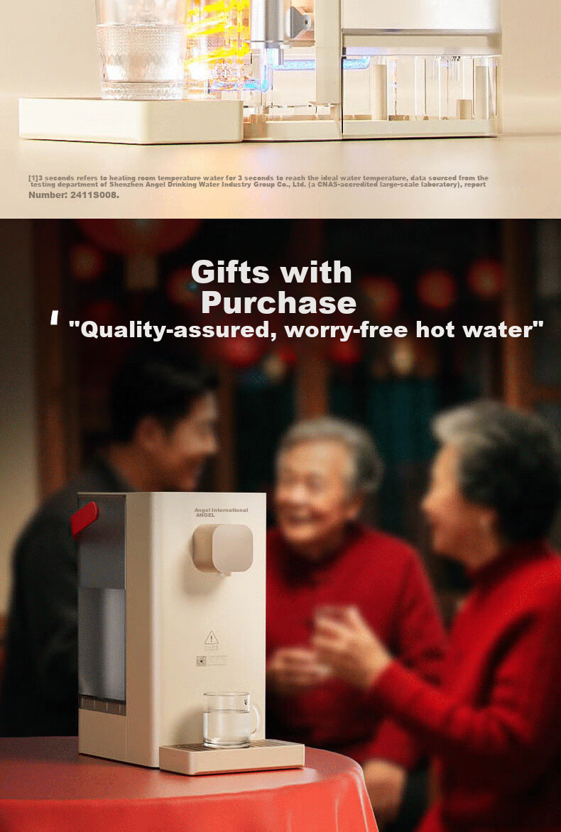 Anjier Instant Hot Water Dispenser, Home Desktop No-Installation All-In Machine, Portable Milk Maker And Direct Drinking Machine, Small Electric Kettle Y3692 5