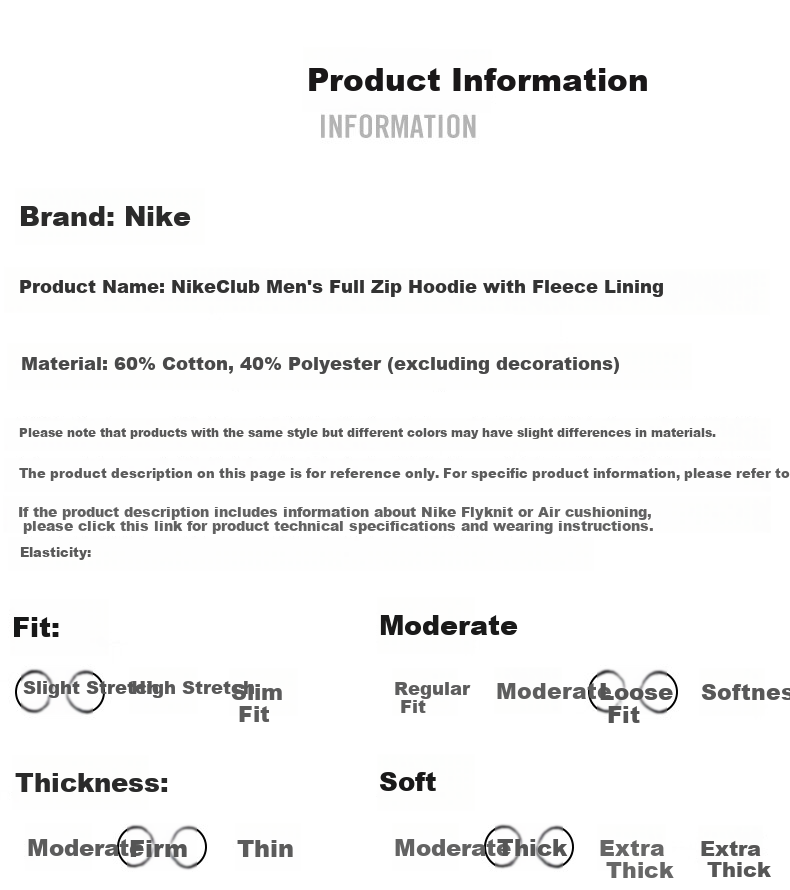 NIKE Men's Knitted Fleece-Lined Hooded Jacket, Simple And Versatile, Sportswear FN3862-063 Gray XL 5