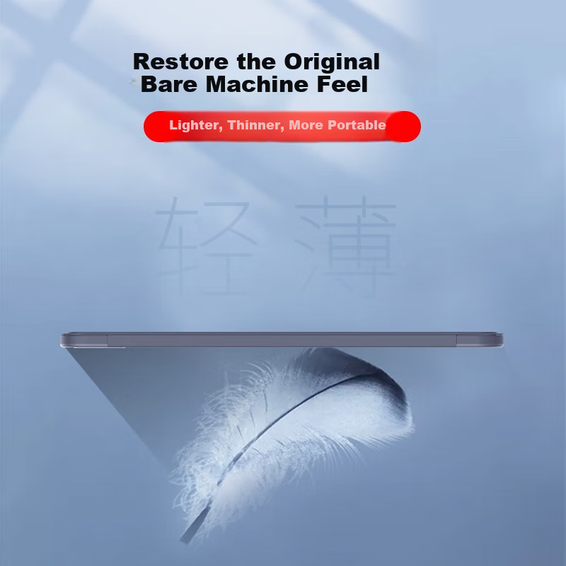 京东京造ipad air7 2025保护套11英寸 air6/5/4平板电脑保护壳24/22/20款10.9三折支架防摔硅胶套薰衣草灰