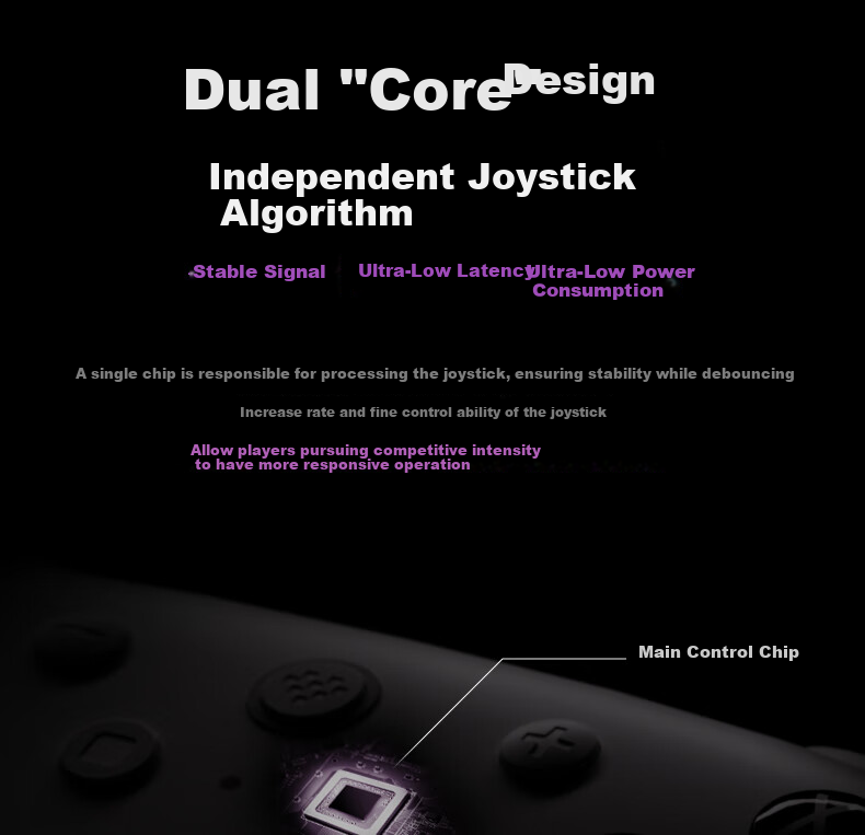 8BitDo Lie 2 True Wireless NS Version Game Controller Switch2 Dual Triggers Ns2 TMR Joystick Three-Mode PC Computer Steam The Legend of Zelda: Breath of the Wild Pokemon Legends: Arceus 14