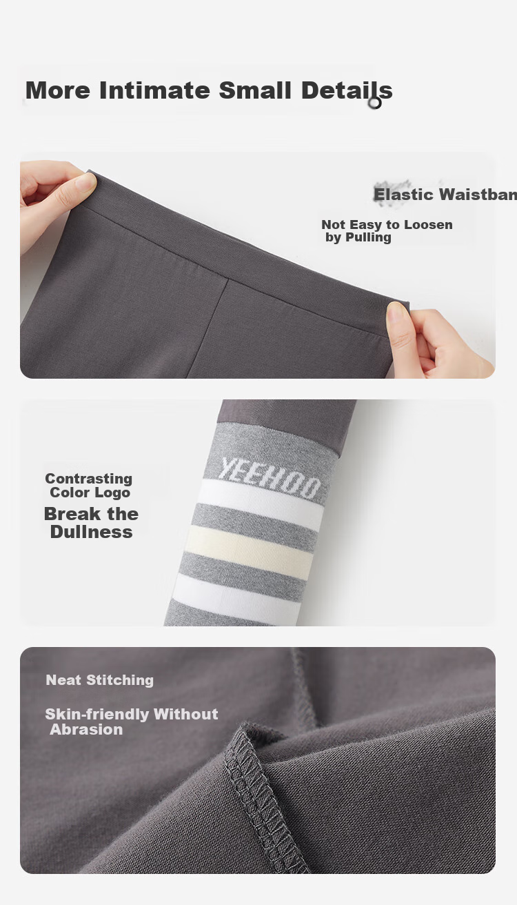 YEEHOO Girls' Leggings, Children's Pants, Long Pants for Older Kids, Sports Elastic Pants, Basic Autumn Wear, Black, Size 140 4
