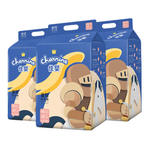 Jiaying [No Melamine Found] Crown Pull-Up Diapers, Size 3XL, 60 Pieces (15-22KG), Baby Diapers, Training Pants
