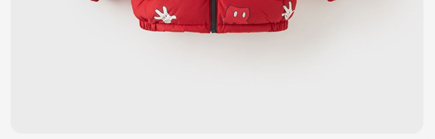 DAVE & BELLA Disney IP Winter Girls' Down Jacket Boys' Three-Proof Hooded Coat 3