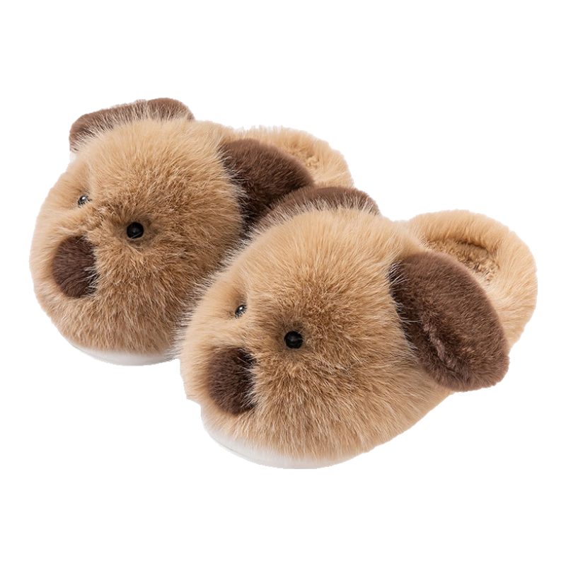 Daxi Mr. Feifei Autumn and Winter Cotton Slippers Women's Indoor Plush Slippers Warm Home Thick Bottom Cute Slippers