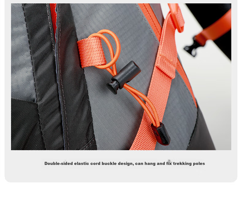 CAMEL (CAMEL) Hiking Backpack, Outdoor Backpack, Travel Backpack, Mountaineering Rucksack, Trekking Backpack, Gray 10
