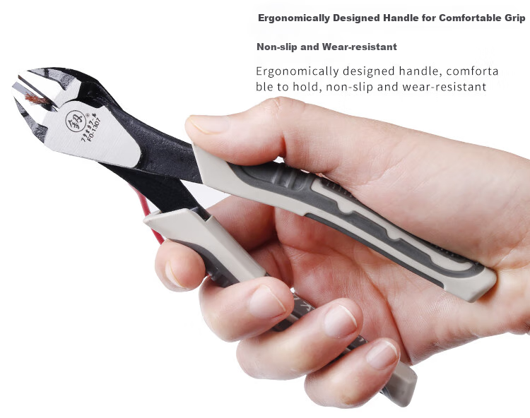 Jian Fukuoka Tools European Style Labor-Saving Multifunctional Diagonal Cutting Pliers, Industrial-Grade Multi-Purpose Side-Cutting Pliers, Diagonal Pliers 4