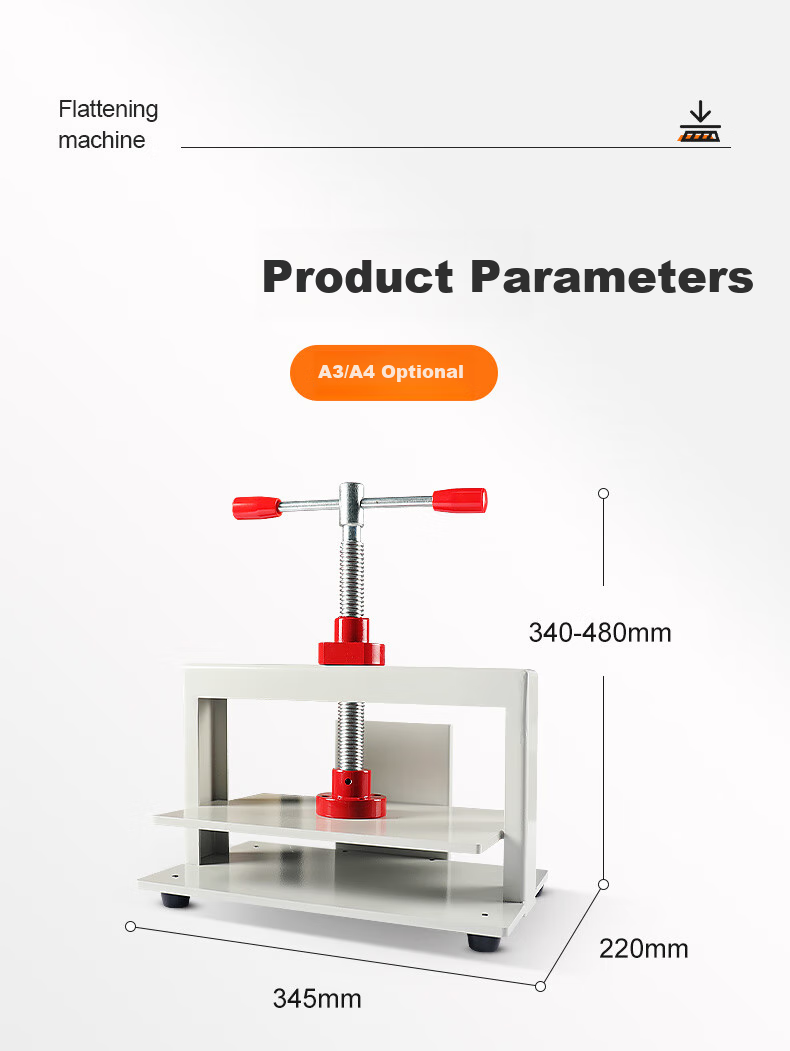 BYON YP-A4P Voucher Bill Flatting Machine, Financial And Personnel File Flatting Machine, Book Flatting Machine, Paper Pressing Machine, Accounting Voucher And Ledger Flatting Machine 7