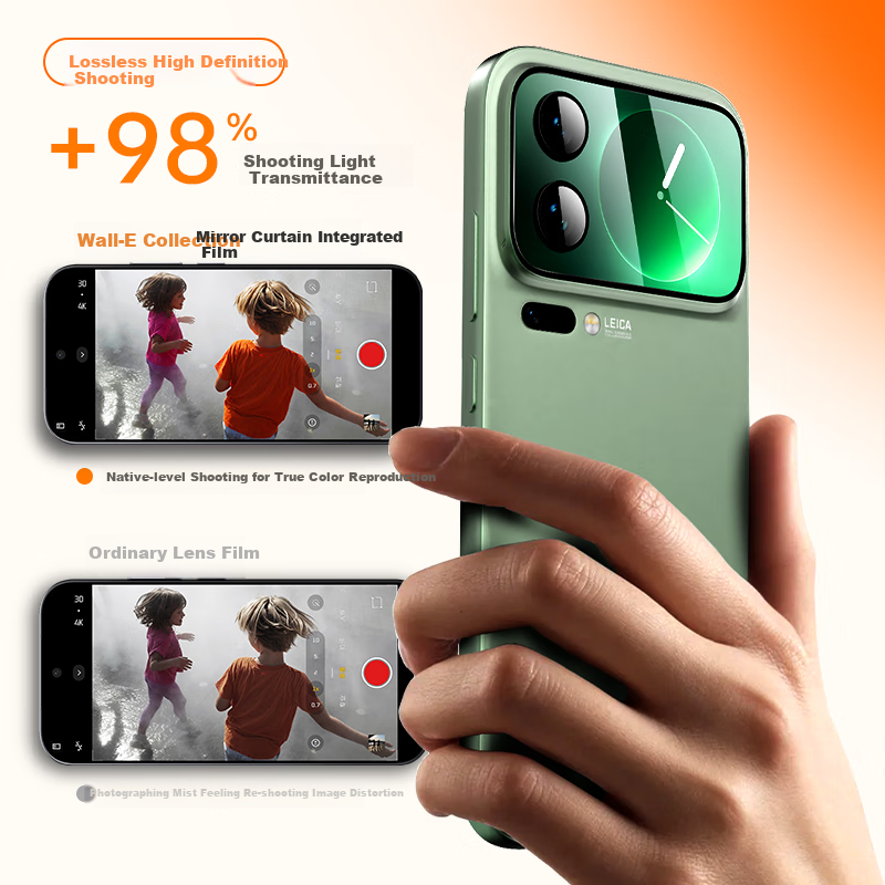 Защитное стекло Wali для Xiaomi 17 Pro, AR-пленка с усиленной прозрачностью, защитная пленка для заднего экрана, защита от отпечатков пальцев, антибликовое покрытие, быстрая установка