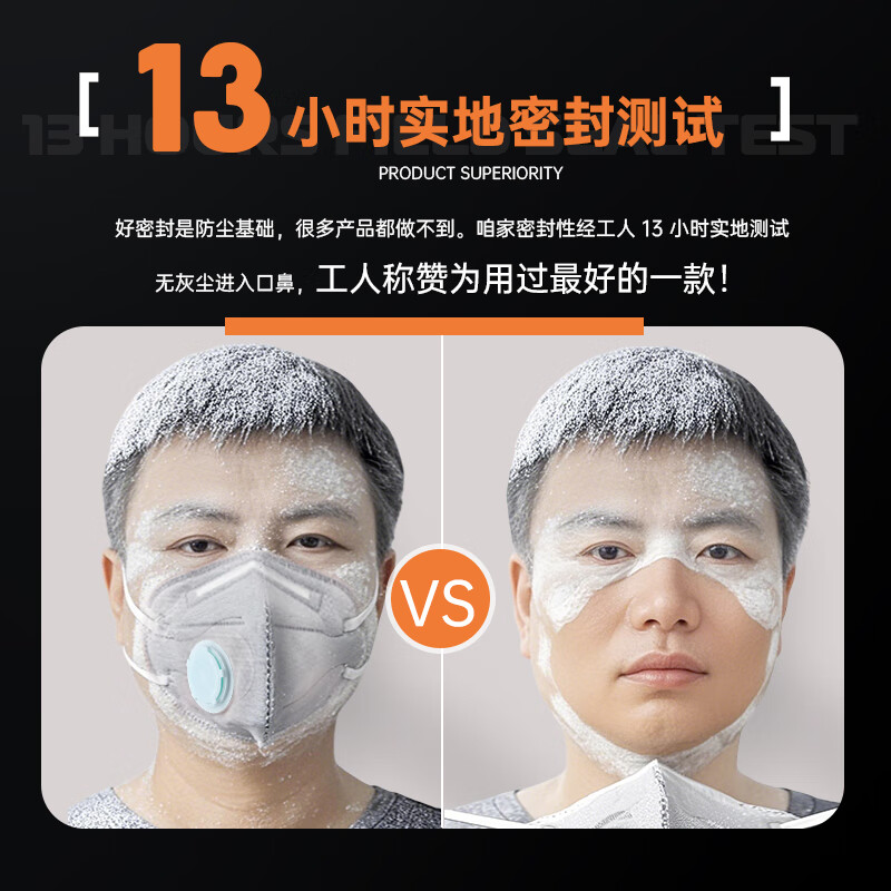 Qingxiao KN95 Activated Carbon Mask 30pcs Individually Packaged 9+1 Layers with Breathing Valve Thickened Protective Industrial Dust Anti-Dust Anti-Smog Formaldehyde Odor Resistant