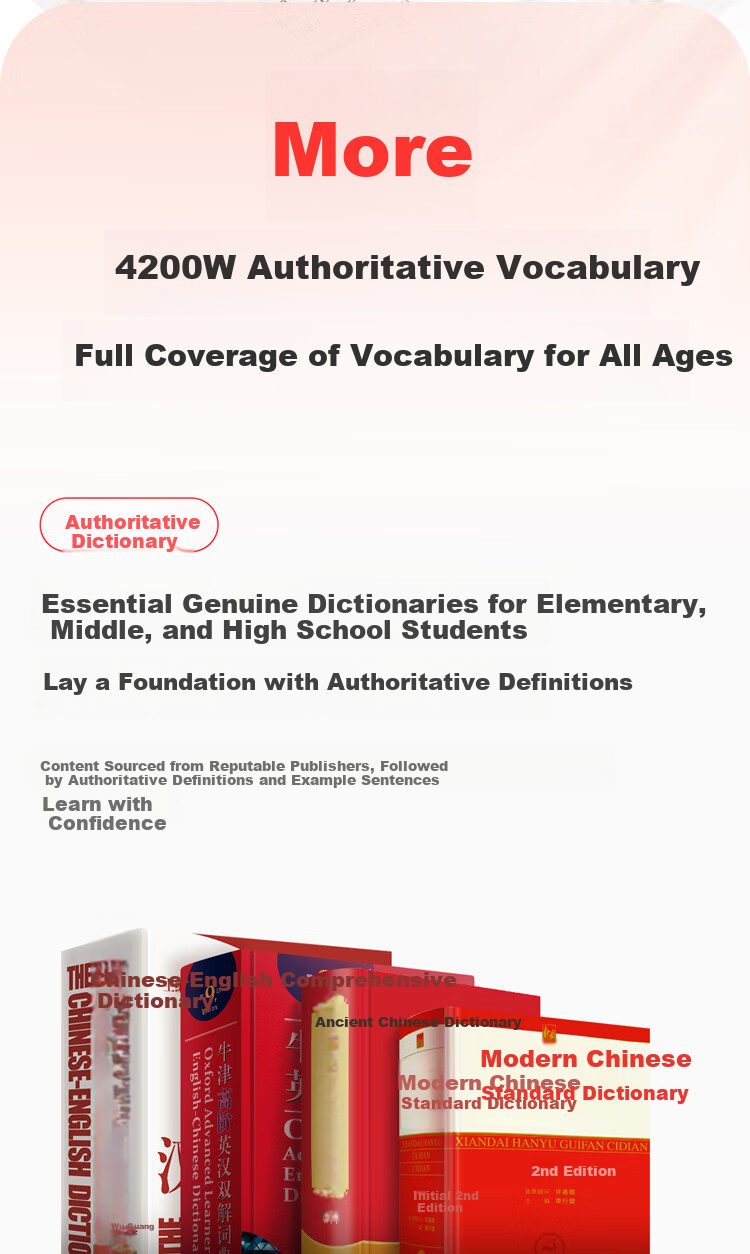 Youdao Dictionary Pen A7Pro English Reading Pen for Primary, Middle And High School Students, Synchronized Across All Subjects, Scanning Learning Pen, Electronic Dictionary Translation Pen, Vocabulary Pen, Reading Machine Learning Device 9