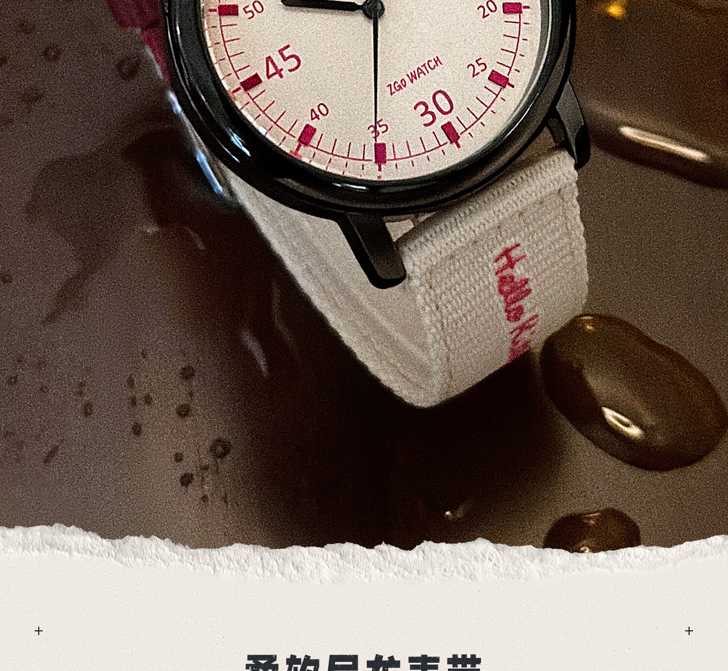 Hello Kitty Watch for Female Students, Specialized for Middle School And High School Exams, Retro Canvas Strap Quartz Watch, Sanrio Birthday Gift 12